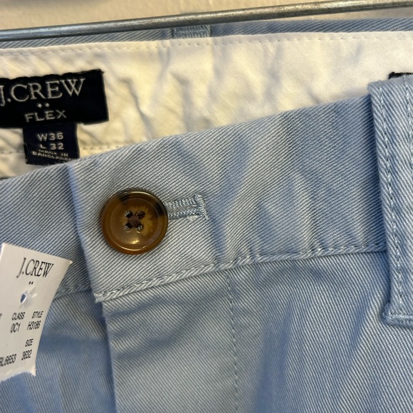 J.Crew Straight Fit Pants in Light Blue 36x32 nwt - Picture 4 of 9